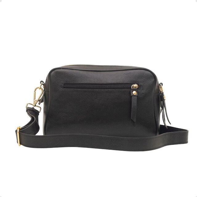 BOLSA RETANGULAR TRANSVERSAL DAYANE MAGALHÃES PRETA