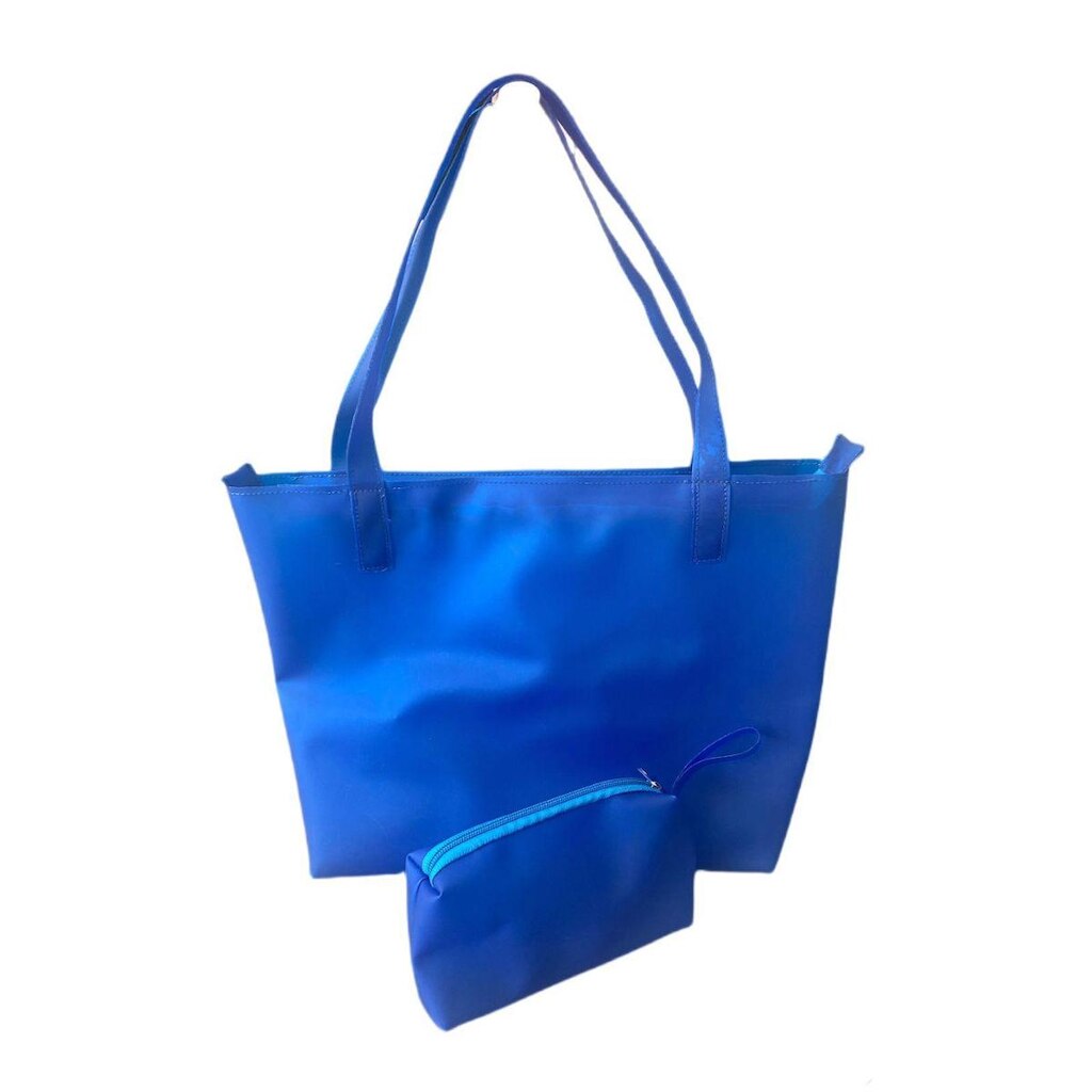 Bolsa Sacola Praia Verão em Silicone Acompanha Necessarie