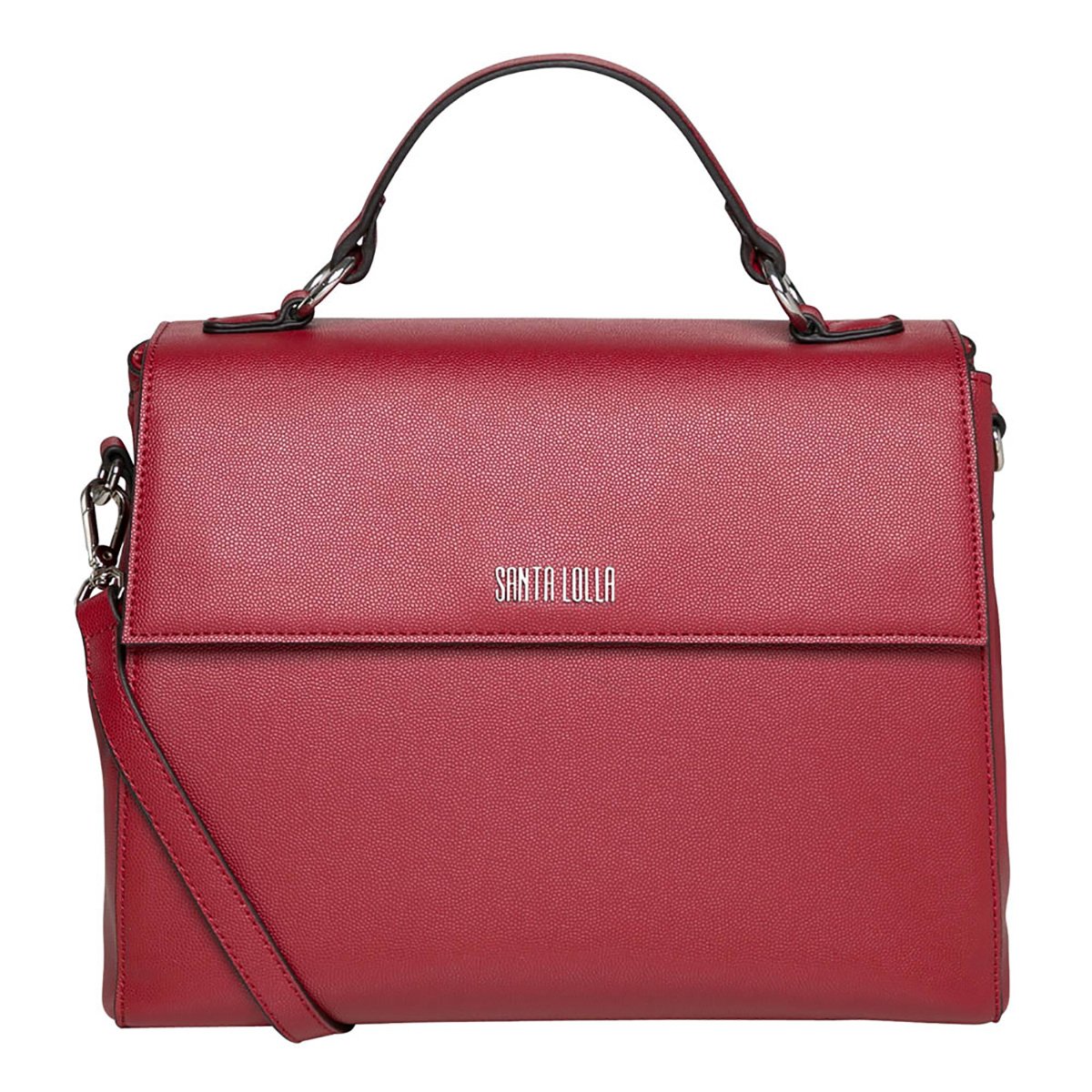 Bolsa Santa Lolla Alça Transversal Feminina - Vermelho Menor preço em Bolsa Santa Lolla Alça Transversal Feminina - Vermelho