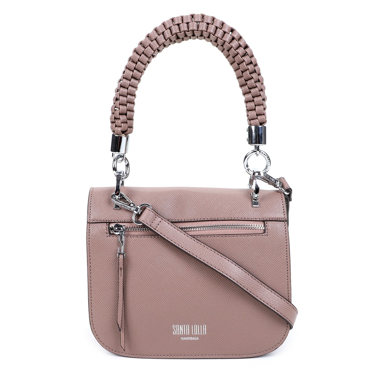 Bolsa Santa Lolla Alça Transversal Feminina - Marrom Menor preço em Bolsa Santa Lolla Alça Transversal Feminina - Marrom