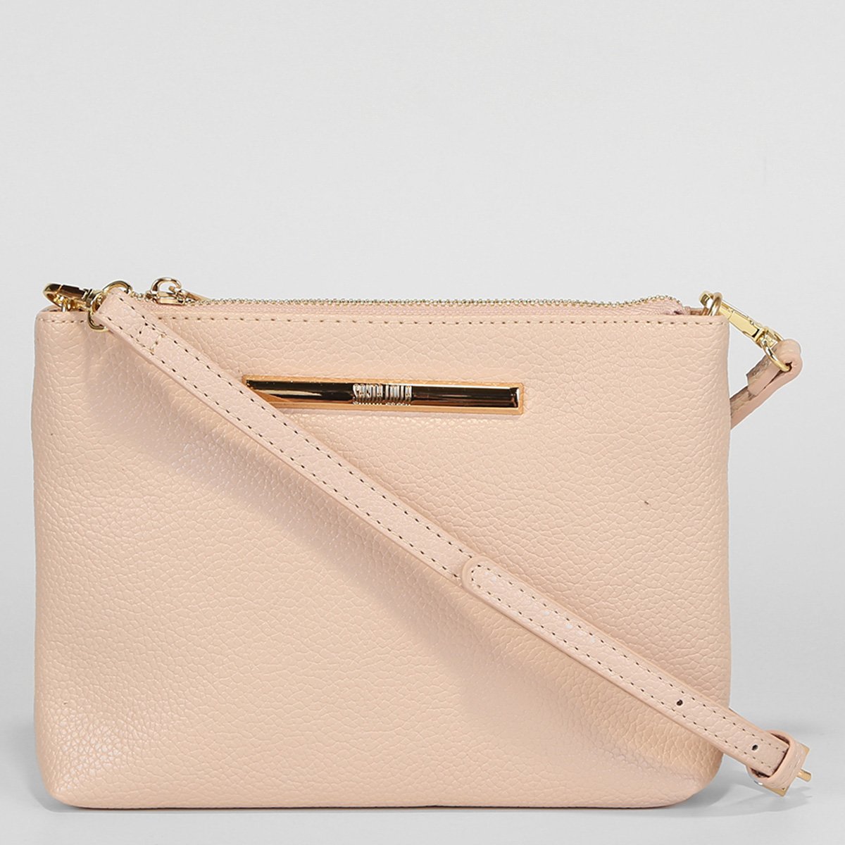 Bolsa Santa Lolla Básica Transversal Feminina - Rosa Claro Menor preço em Bolsa Santa Lolla Básica Transversal Feminina - Rosa Claro