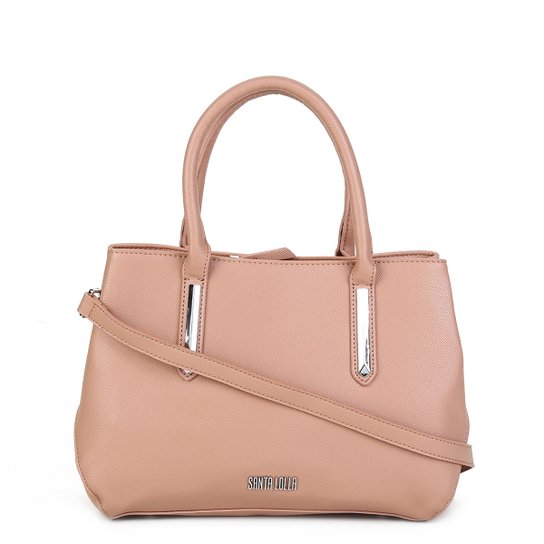 Bolsa Santa Lolla Handbag Risco Feminina - Creme