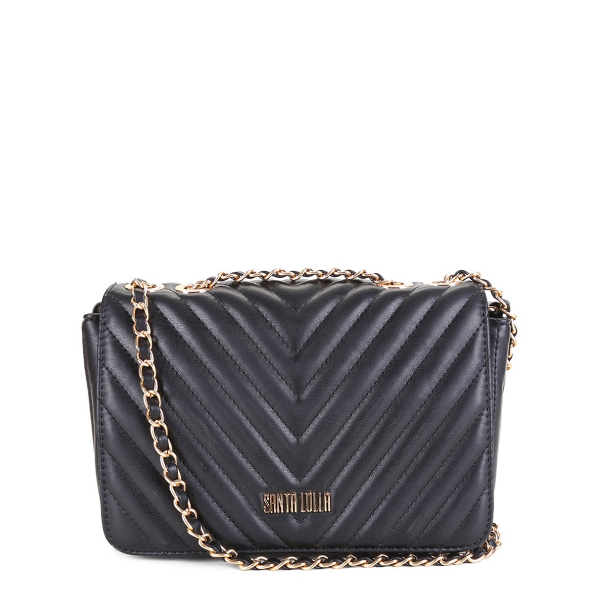 Bolsa Santa Lolla Mestiço Feminina - Preto Menor preço em Bolsa Santa Lolla Mestiço Feminina - Preto