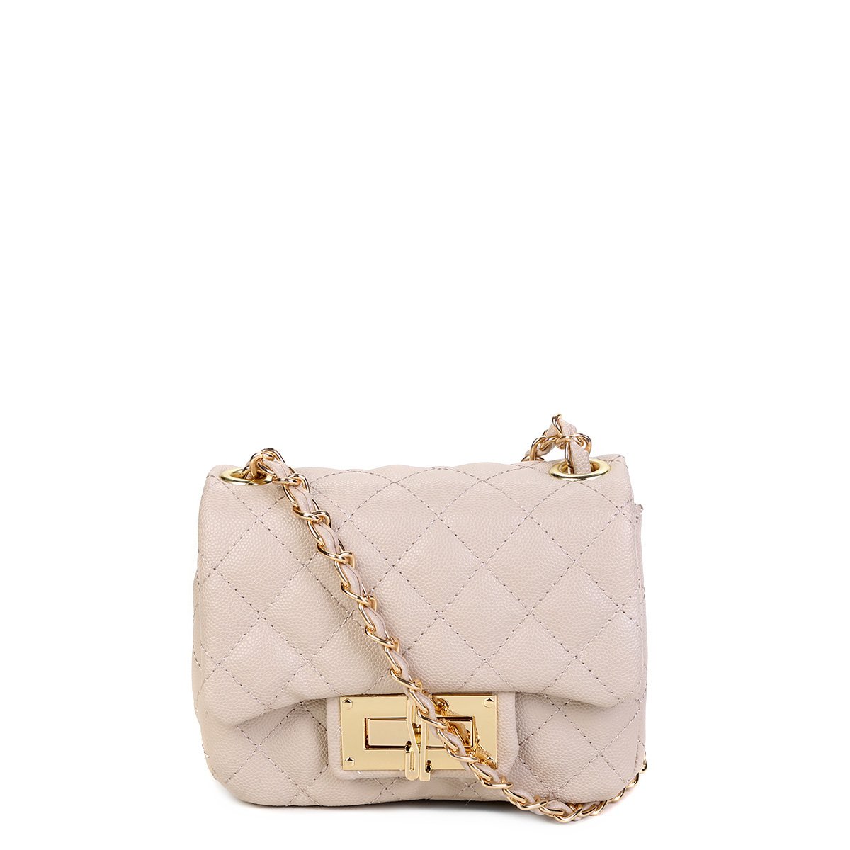 bolsa santa lolla mini bolsa alça corrente feminina