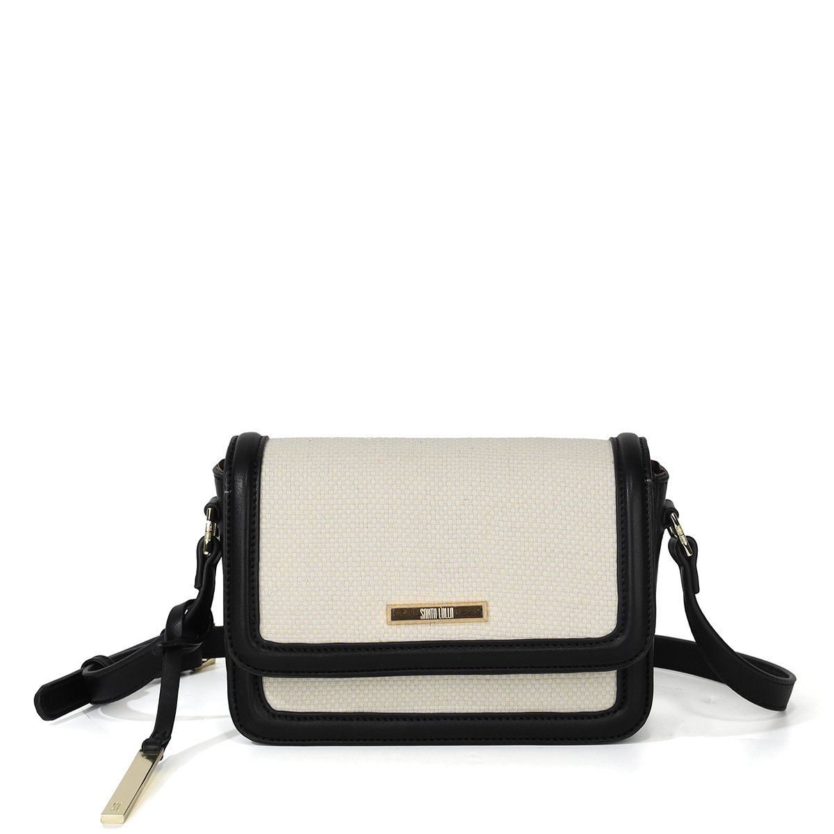 Bolsa Santa Lolla Mini Bag Transversal Feminina - Bege Menor preço em Bolsa Santa Lolla Mini Bag Transversal Feminina - Bege