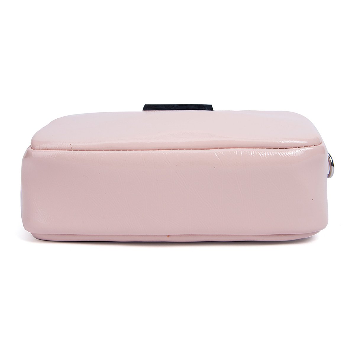 plain white makeup bolsa