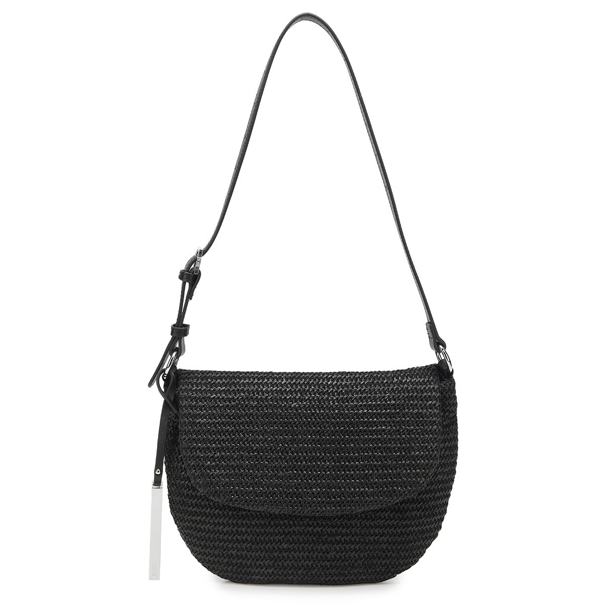 Bolsa Santa Lolla Palha Feminina - Preto Menor preço em Bolsa Santa Lolla Palha Feminina - Preto