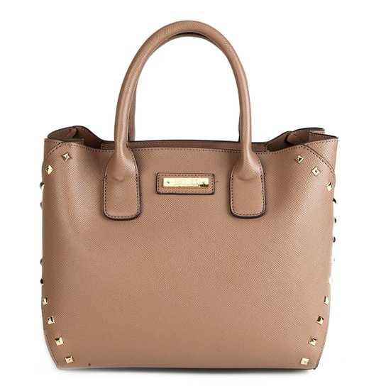 Bolsa Santa Lolla Shopper Risco Feminina - Nude