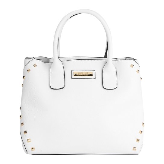 Bolsa Santa Lolla Shopper Risco Feminina - Branco