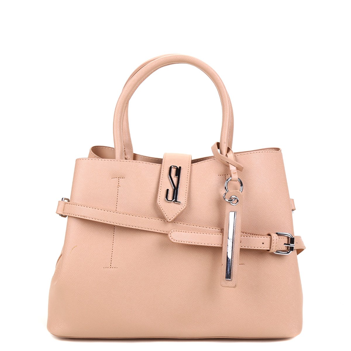 Bolsa Santa Lolla Shopper Risco Feminina - Areia Menor preço em Bolsa Santa Lolla Shopper Risco Feminina - Areia