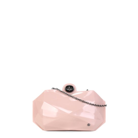 Bolsa Shoestock Clutch Feminina - Nude