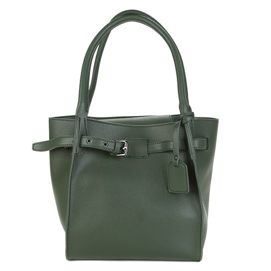 Bolsa Shoestock Handbag Belt Feminina - Verde