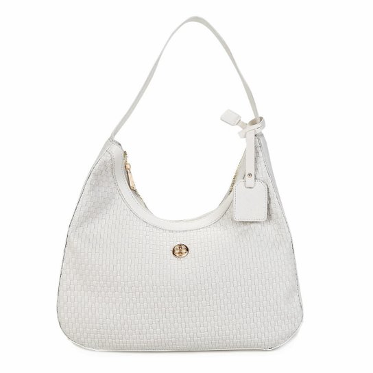 Bolsa Shoestock Hobo Tresse - Off White