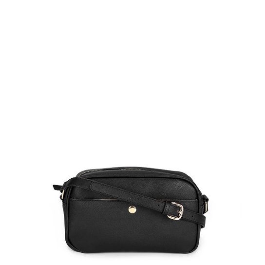 Bolsa Shoestock Mini Bag Crossbody Lily Feminina - Preto
