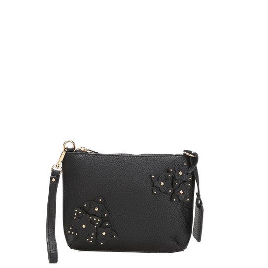 Bolsa Shoestock Mini Bag Transversal Mila Feminina - Preto