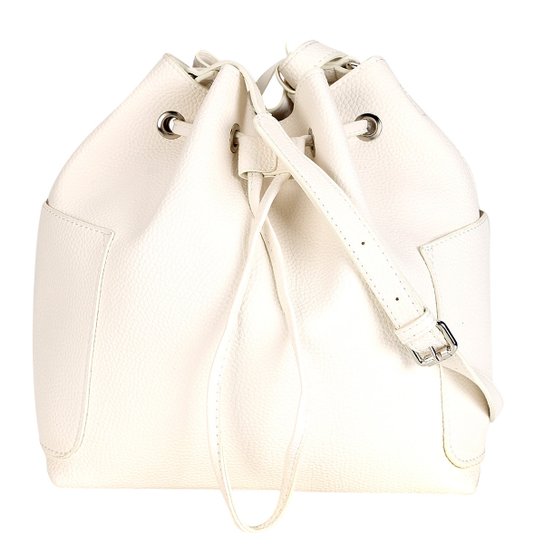 Bolsa Shoestock Saco Talita Feminina - Off White