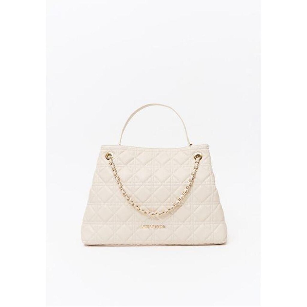 Bolsa Shopping Matelassê E Enfeite