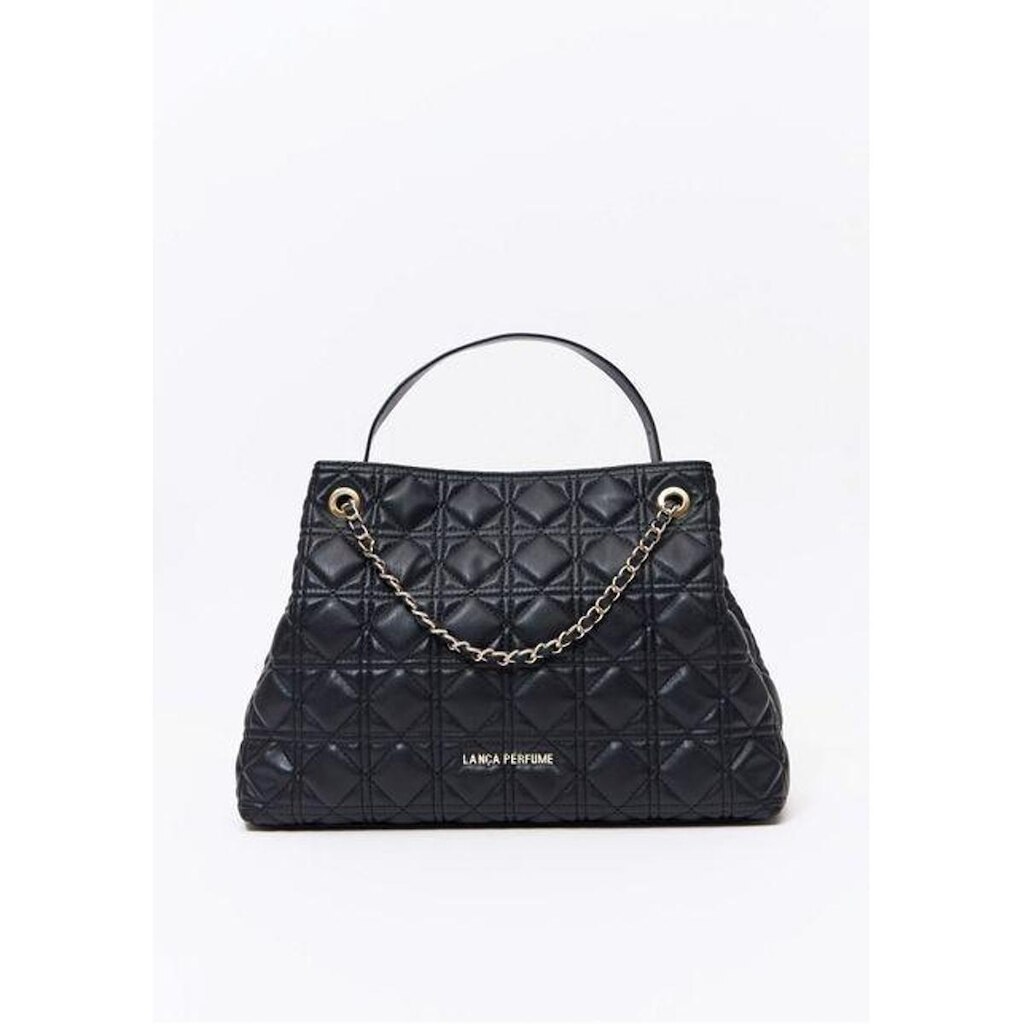 Bolsa Shopping Matelassê E Enfeite