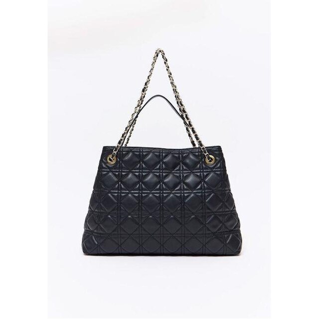 Bolsa Shopping Matelassê E Enfeite