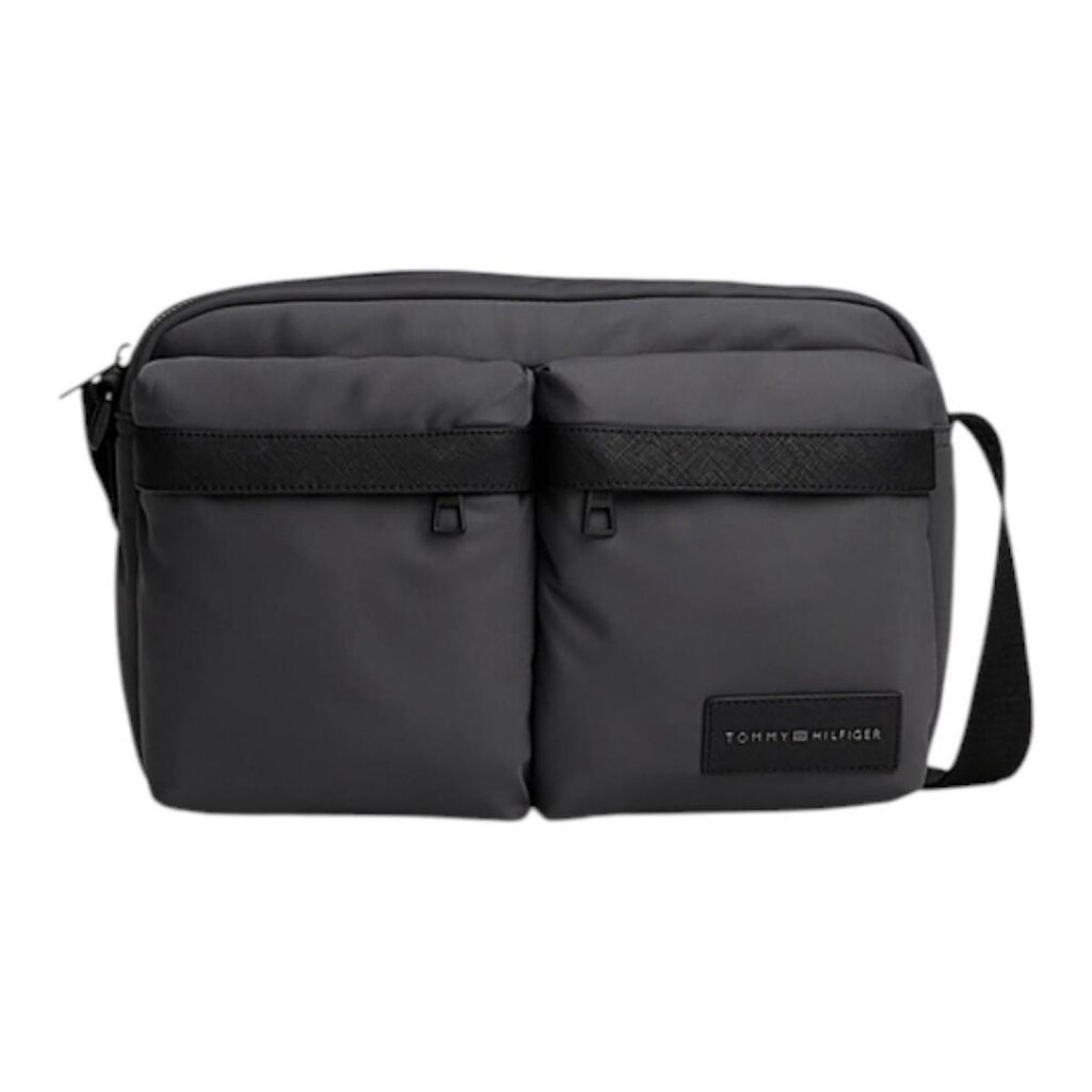 Bolsa Shoulder Bag Tommy Hilfiger Repreve Ew 2.58L Cinza