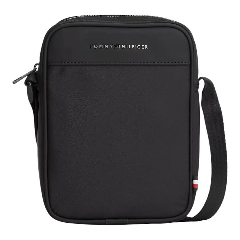 Bolsa Shoulder Bag Tommy Hilfiger Repreve Mini Preto 2.15L