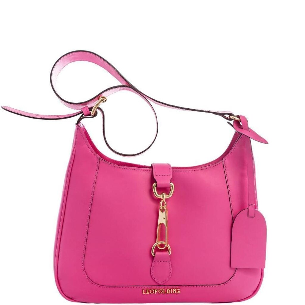 Bolsa Shoulder Leopoldine Pink em Couro Legítimo