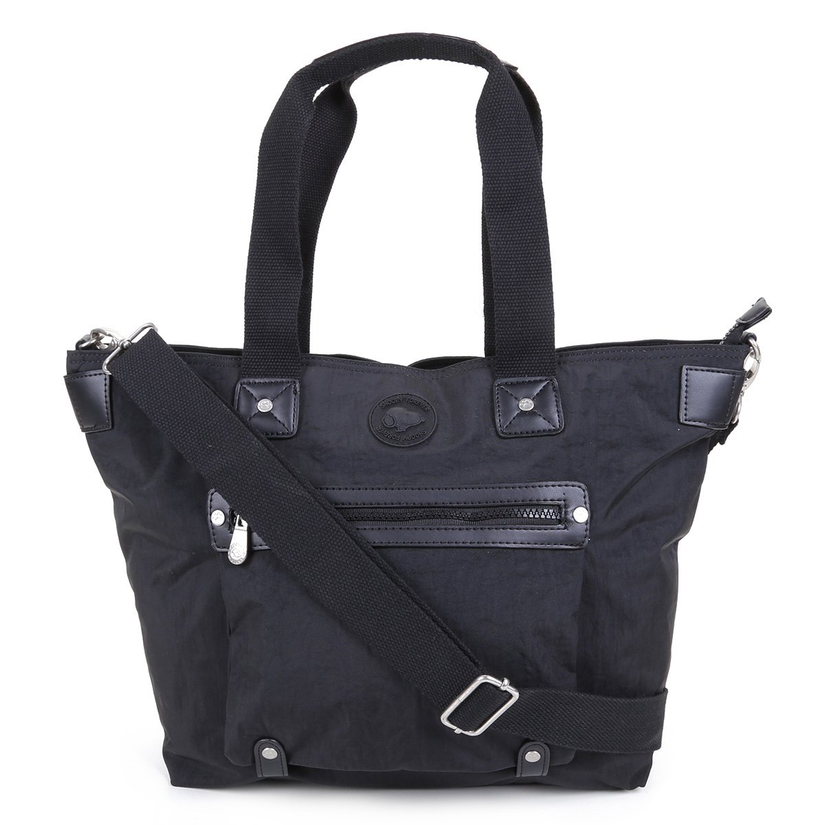 Bolsa Snoopy Tote Shopper Feminina - Preto Menor preço em Bolsa Snoopy Tote Shopper Feminina - Preto