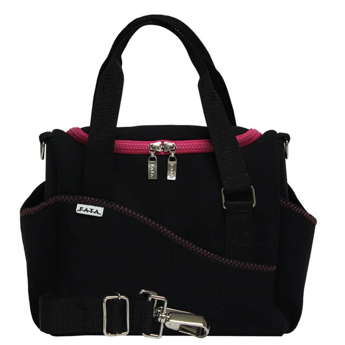 Bolsa Térmica Araçá Fata - Preto+Pink Menor preço em Bolsa Térmica Araçá Fata - Preto+Pink