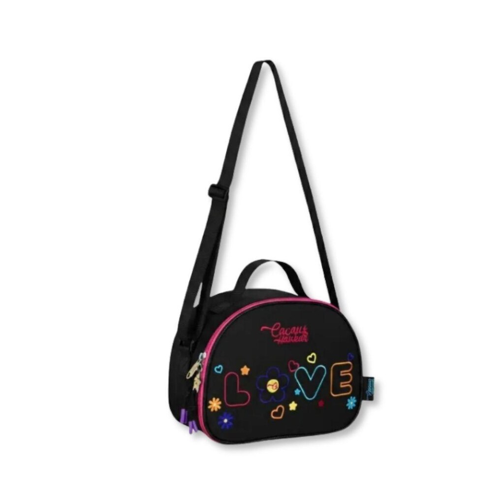 Bolsa Térmica Cacau Haxkar Lancheira Escolar Feminina Love