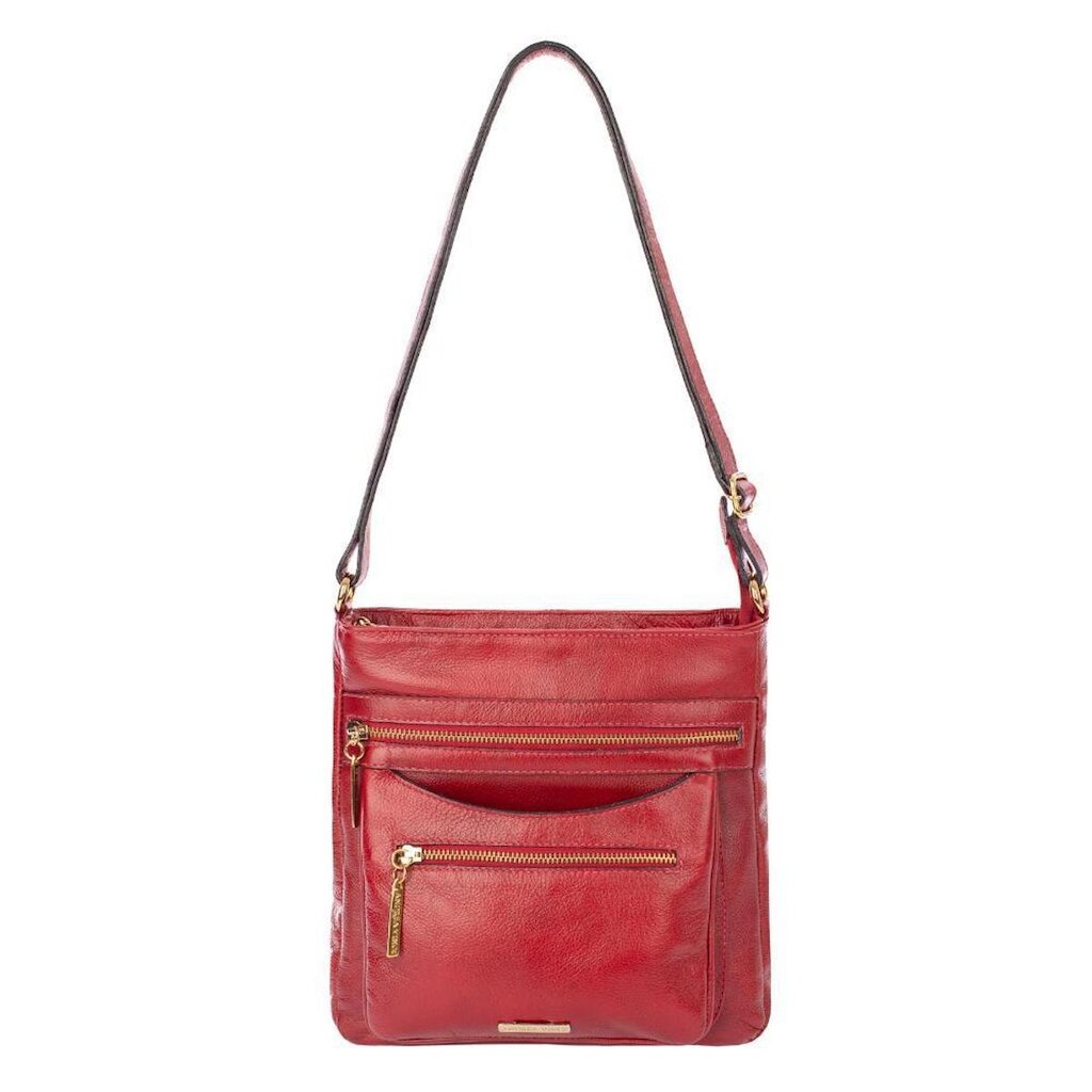 Bolsa tiracolo de couro feminina Thais
