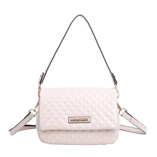 Bolsa Tiracolo Fellipe Krein Feminina - Nude