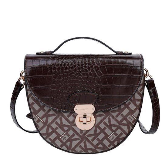 Bolsa Tiracolo Fellipe Krein Feminina - Marrom