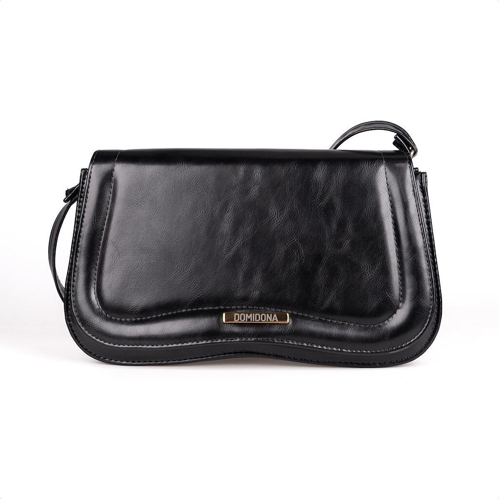 Bolsa Tiracolo Feminina Domidona Média Retrô Chic Alça Ajustável
