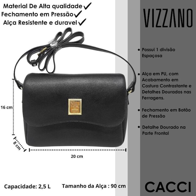 Bolsa Tiracolo Vizzano Aba Frontal