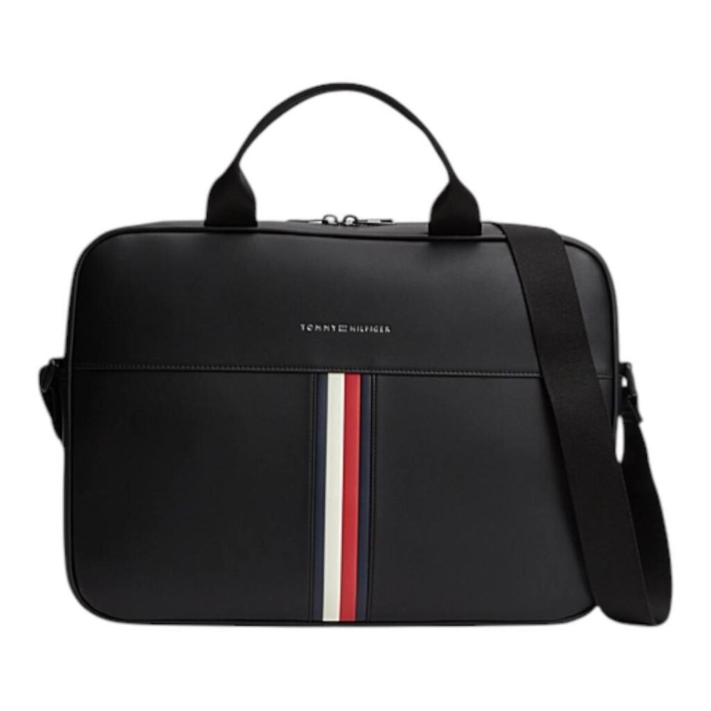 Bolsa Tommy Hilfiger Bolsa Metro Computer Masculino Preto