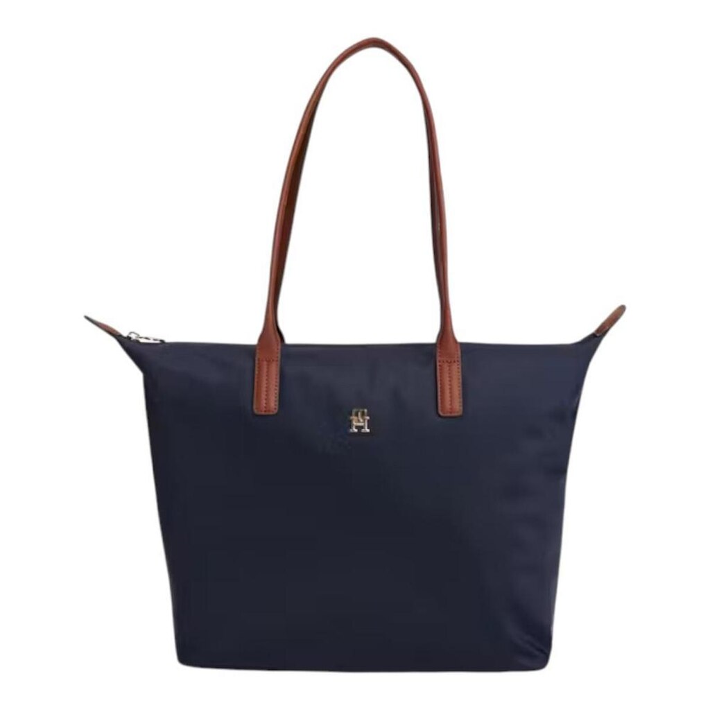 Bolsa Tommy Hilfiger de Mão Popette Tote Feminino 18L Marrom
