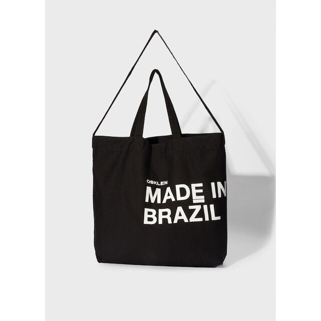 Bolsa tote made in brazil - preto - UN OSKLEN