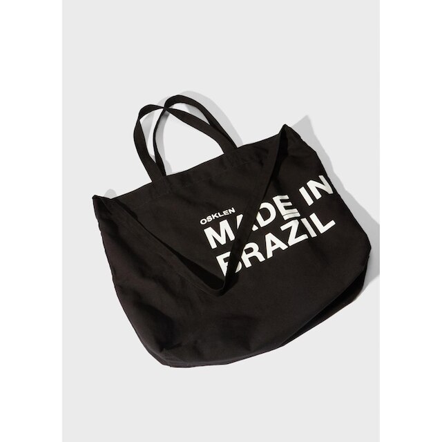 Bolsa tote made in brazil - preto - UN OSKLEN