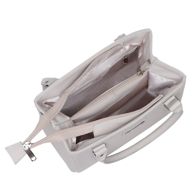 Bolsa Tote Média Feminina Transversal em Couro