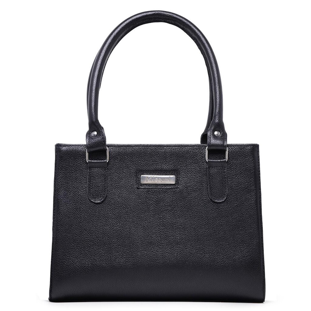 Bolsa Tote Média Feminina Transversal em Couro