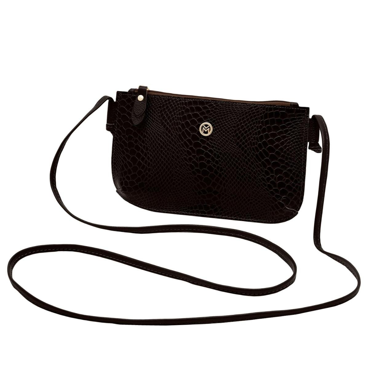 Bolsa Transversal Couro Mariart 201A Menor preço em Bolsa Transversal Couro Mariart 201A