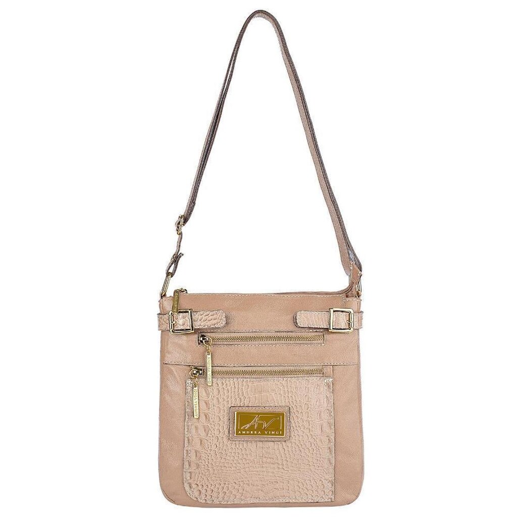 Bolsa transversal de couro Chloe