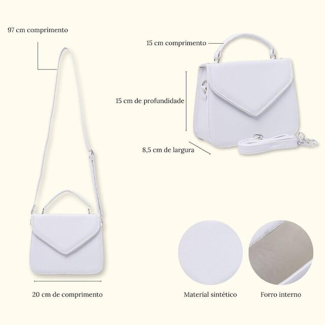 Bolsa Transversal Feminino de Colo Pequena Schiareli 8190