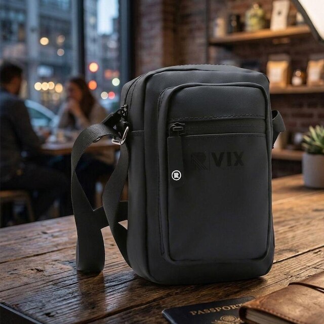Bolsa Transversal Leve Divisórias Passeio Casual Chenson