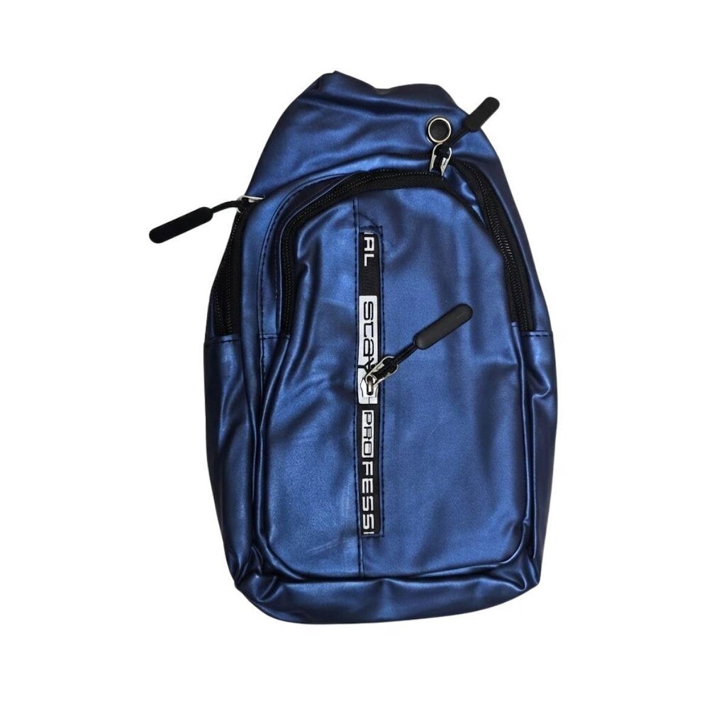 Bolsa Transversal Ombro Shoulder Bag Pochete Anti-Furto Azul