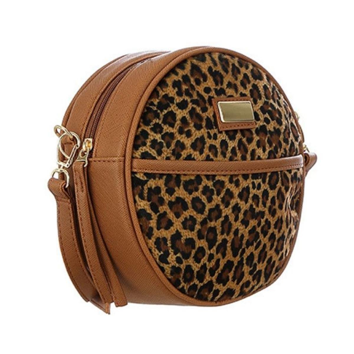 mimco leopard print bolsa