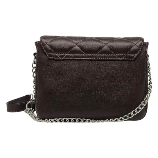 Bolsa Vizzano Casual Moderna Estilo Brilho Feminino
