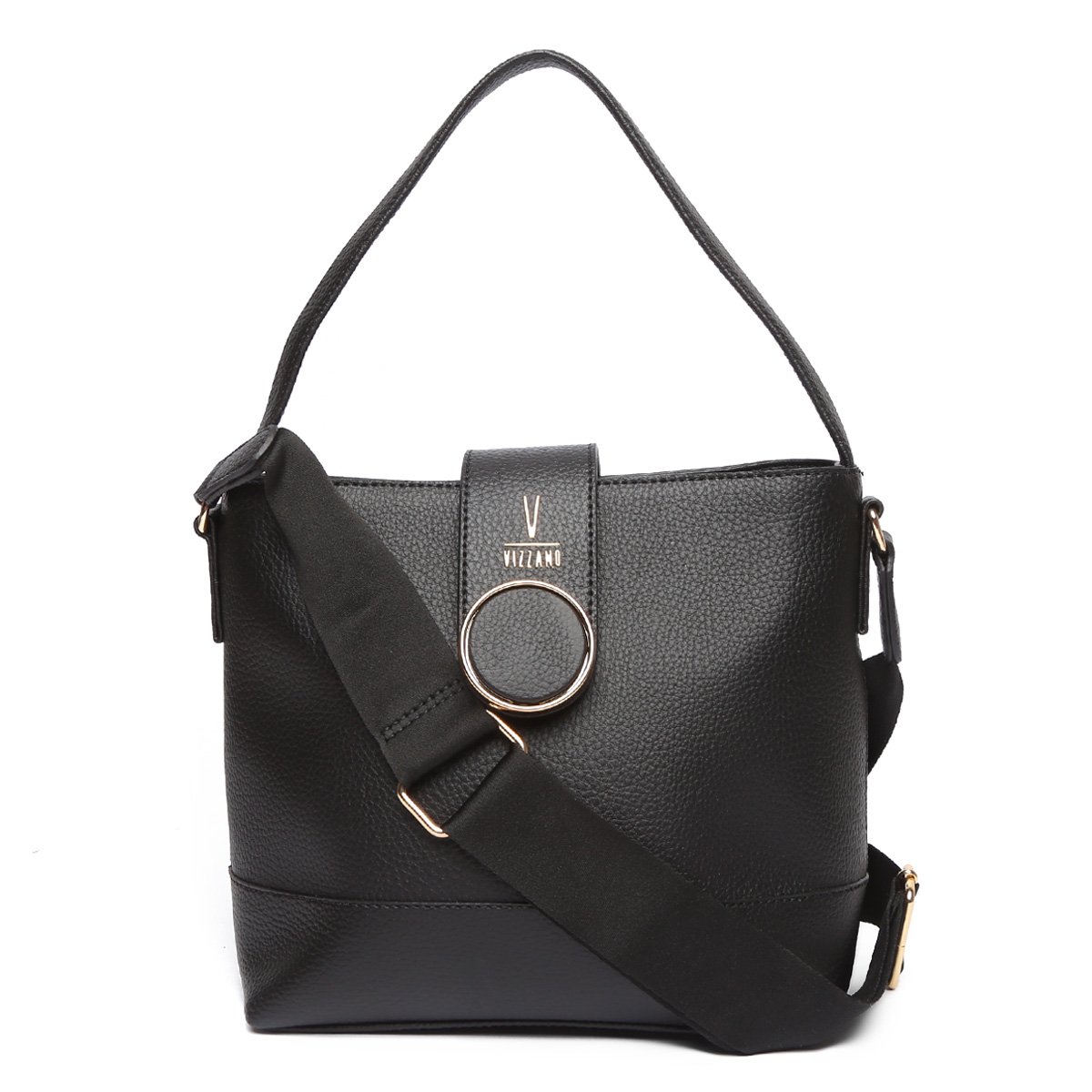 Bolsa Vizzano Handbag Feminina - Preto Menor preço em Bolsa Vizzano Handbag Feminina - Preto