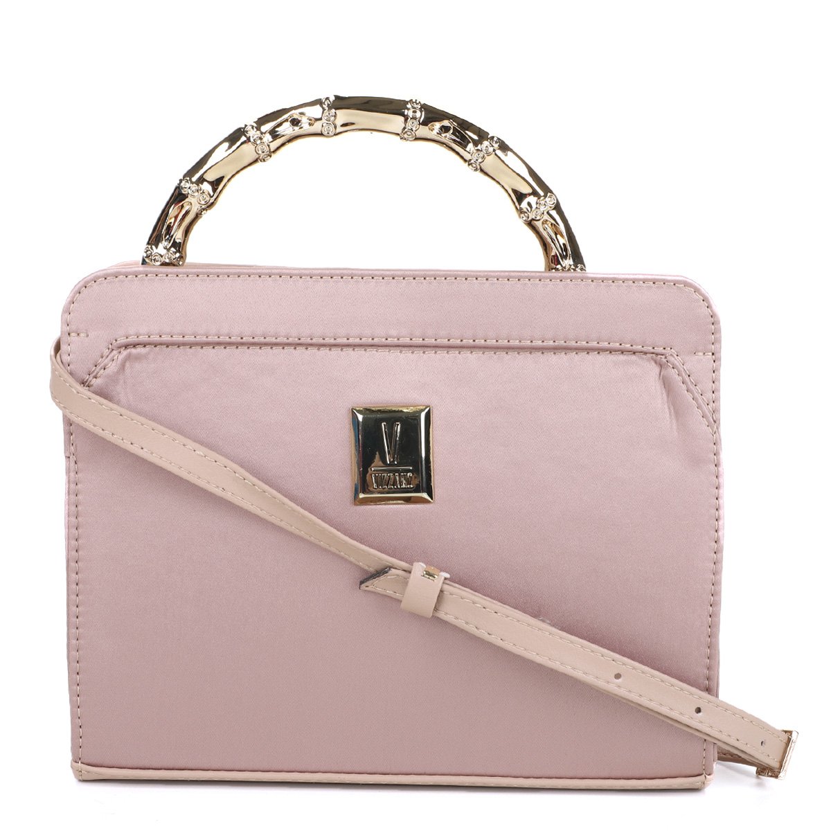 Bolsa Vizzano Handbag Lisa Feminina - Bege Menor preço em Bolsa Vizzano Handbag Lisa Feminina - Bege