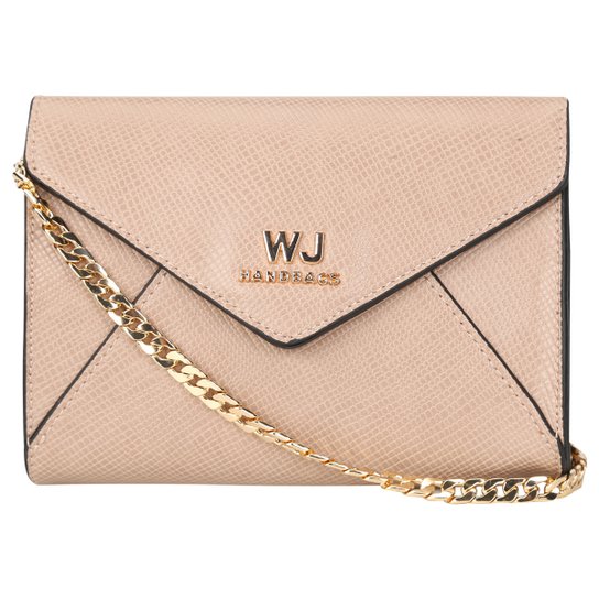 Bolsa WJ Transversal Básica - Bege
